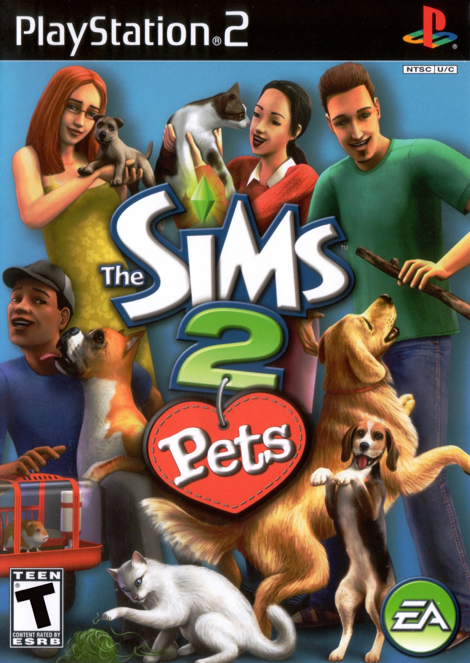 The Sims 2: Pets PS2 - Video Game - Used - CaveGamers