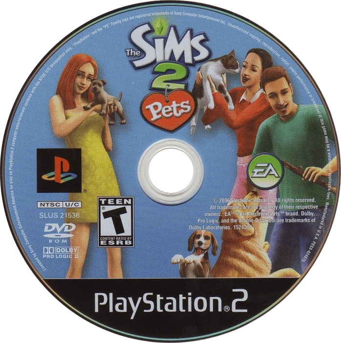 The Sims 2: Pets PS2 - Video Game - Used - CaveGamers - Image 3