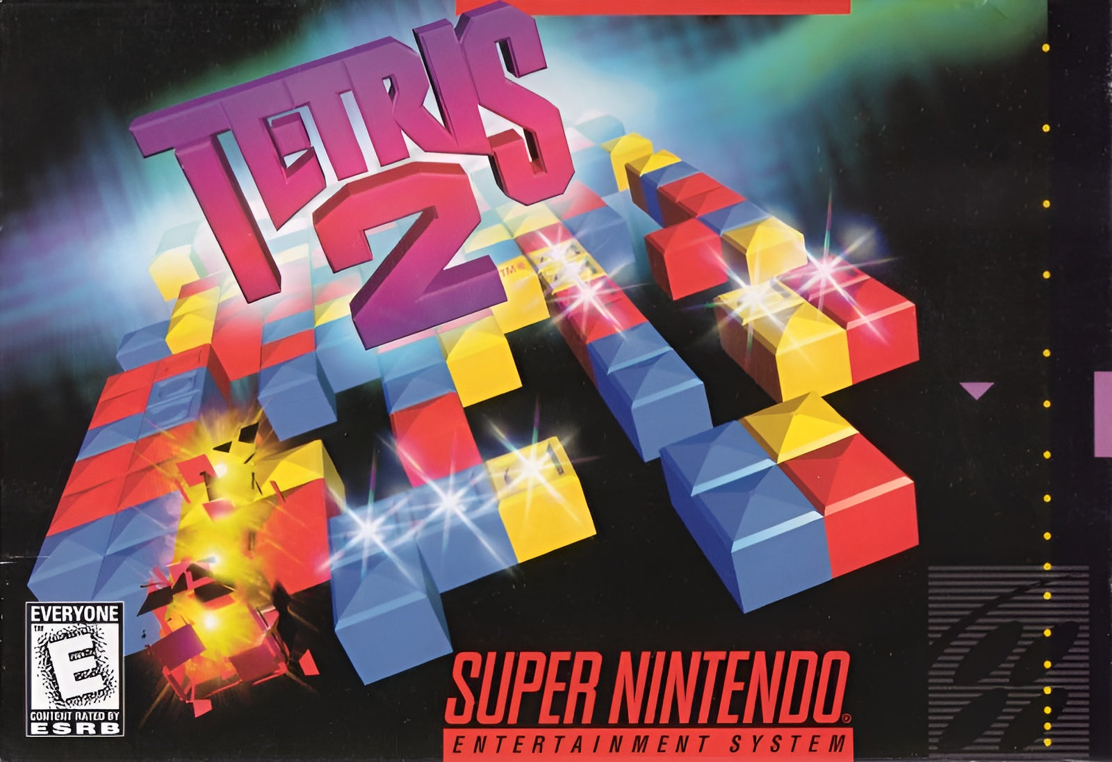 Tetris 2 SNES - Video Game - Used - CaveGamers