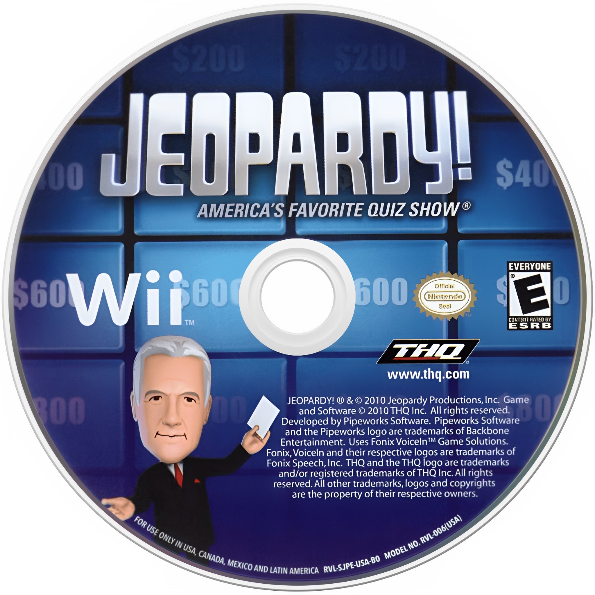 Jeopardy Wii - Video Game - Used - CaveGamers - Image 3