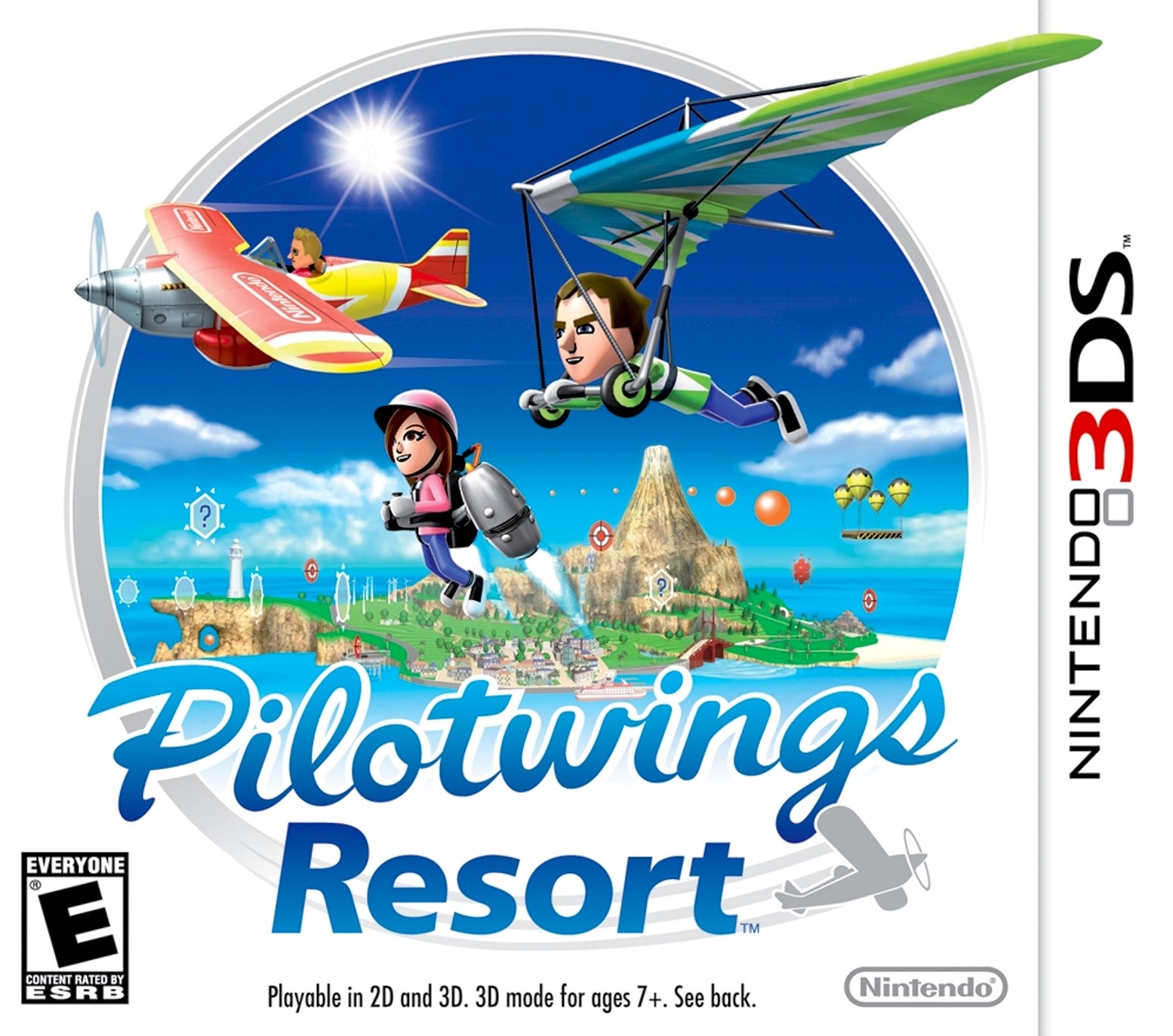 PilotWings Resort 3DS - Video Game - Used - CaveGamers