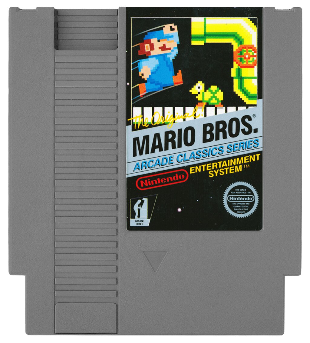 Mario Bros NES - Video Game - Used - CaveGamers - Image 3