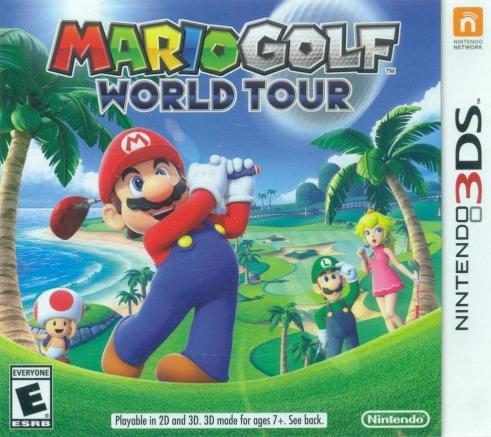 Mario Golf: World Tour 3DS - Video Game - Used - CaveGamers