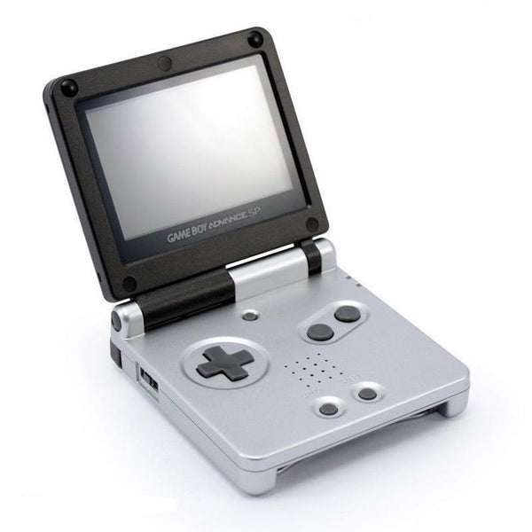 Game Boy Advance SP - Platinum / Onyx (Limited Edition) - Video Game System - Used - CaveGamers
