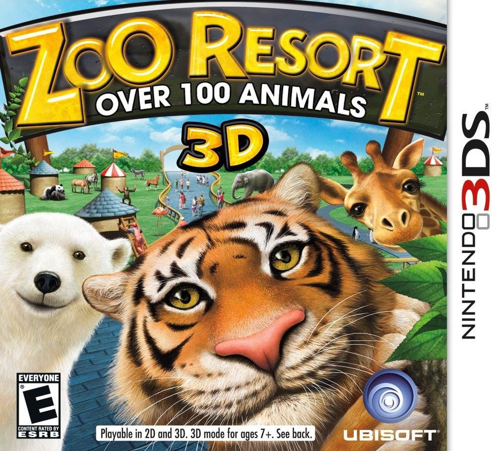 Zoo Resort 3DS - Video Game - Used - CaveGamers