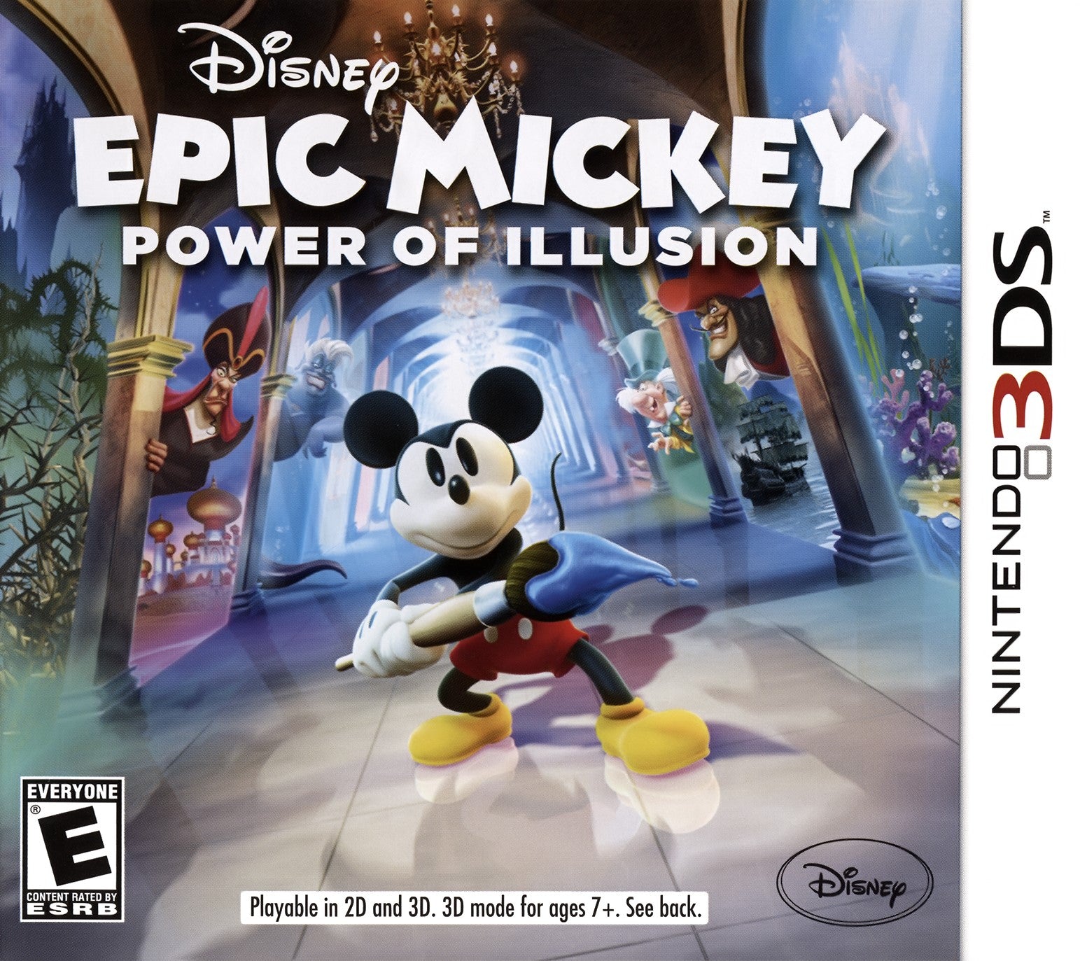 Epic Mickey: Power of Illusion 3DS - Video Game - Used - CaveGamers