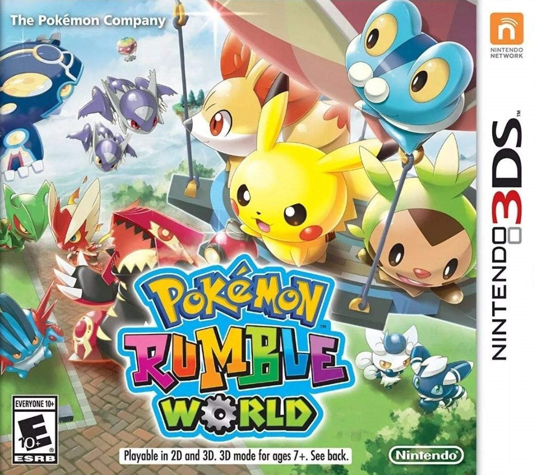 Pokemon Rumble World 3DS - Video Game - Used - CaveGamers