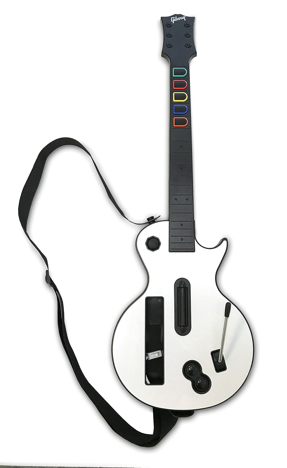 Guitar Hero Gibson Les Paul Wireless Controller - White Wii - Video Game Accessory - Used - CaveGamers