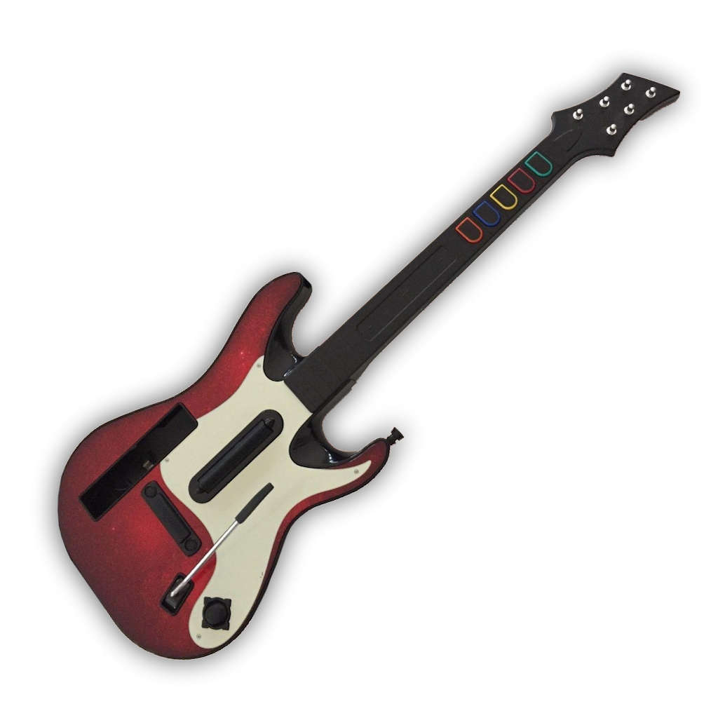 Guitar Hero 5 Wireless Guitar Controller Wii - Video Game Accessory - Used - CaveGamers