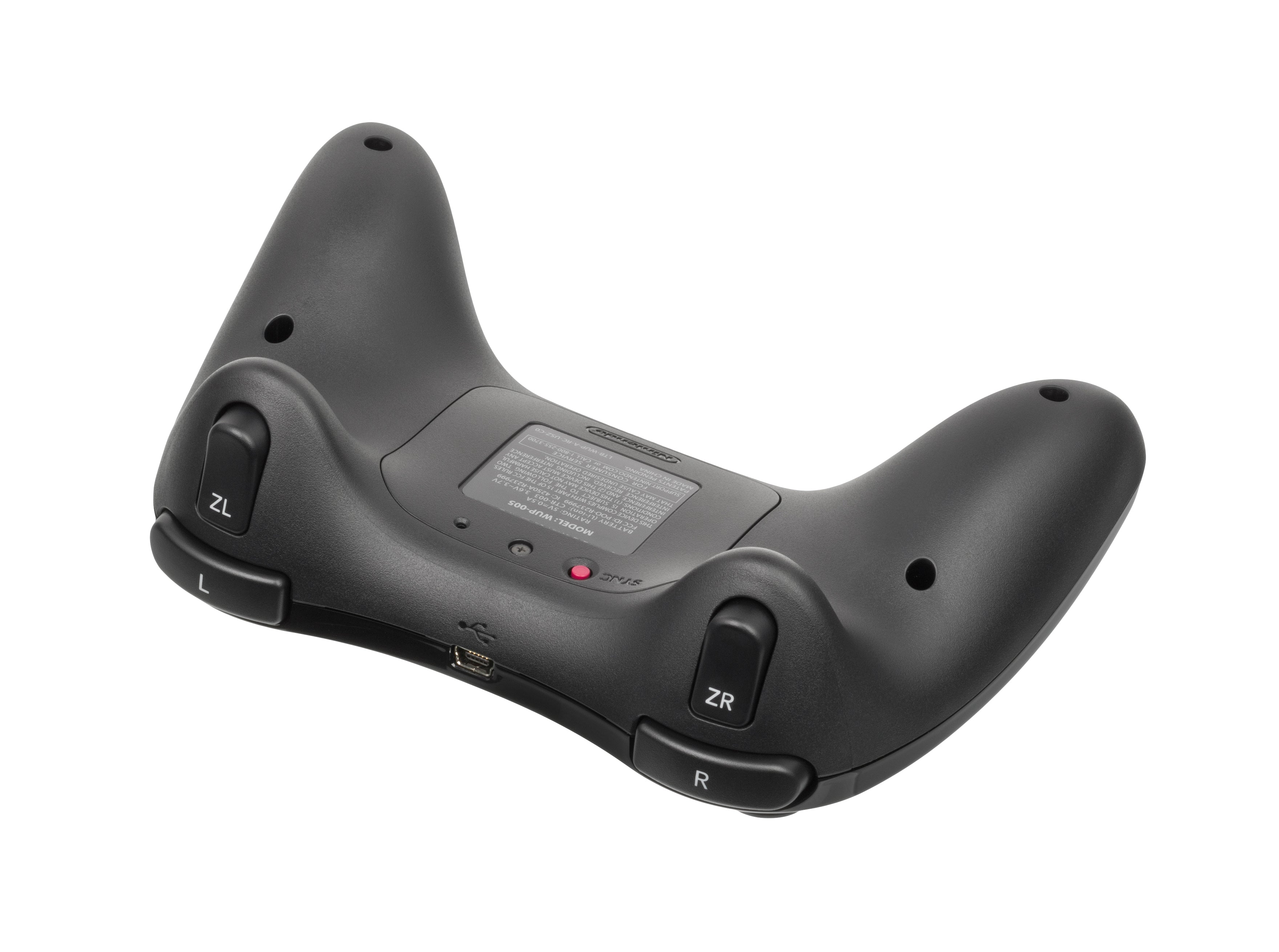 Wii U Pro Controller - Black - Video Game Accessory - Used - CaveGamers - Image 4