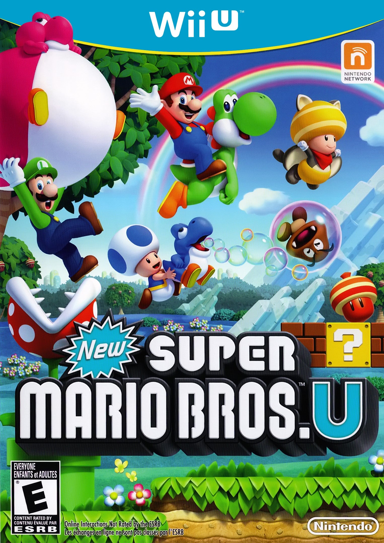 New Super Mario Bros. U Wii U - Video Game - Used - CaveGamers