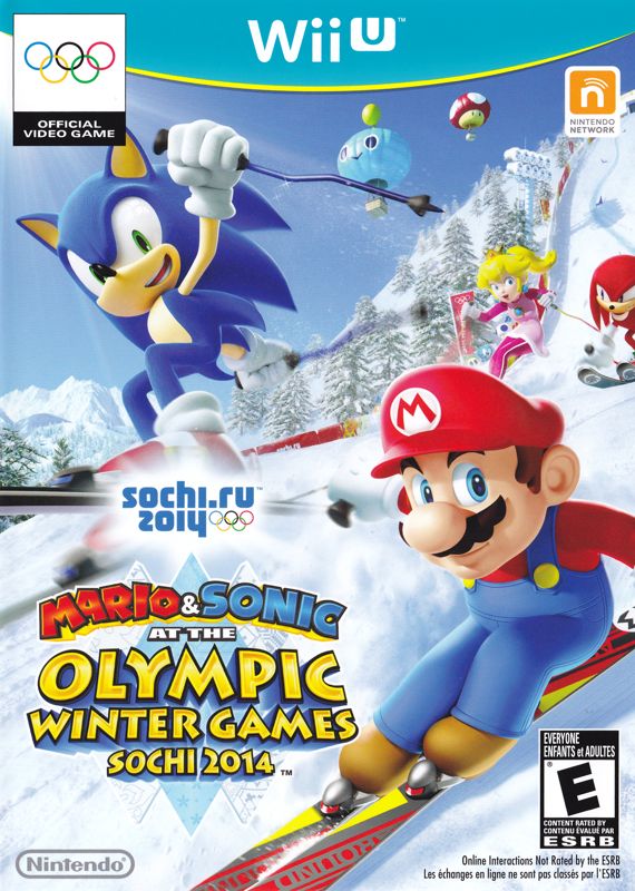 Mario & Sonic at the Sochi 2014 Olympic Winter Games Wii U - Video Game - Used - CaveGamers
