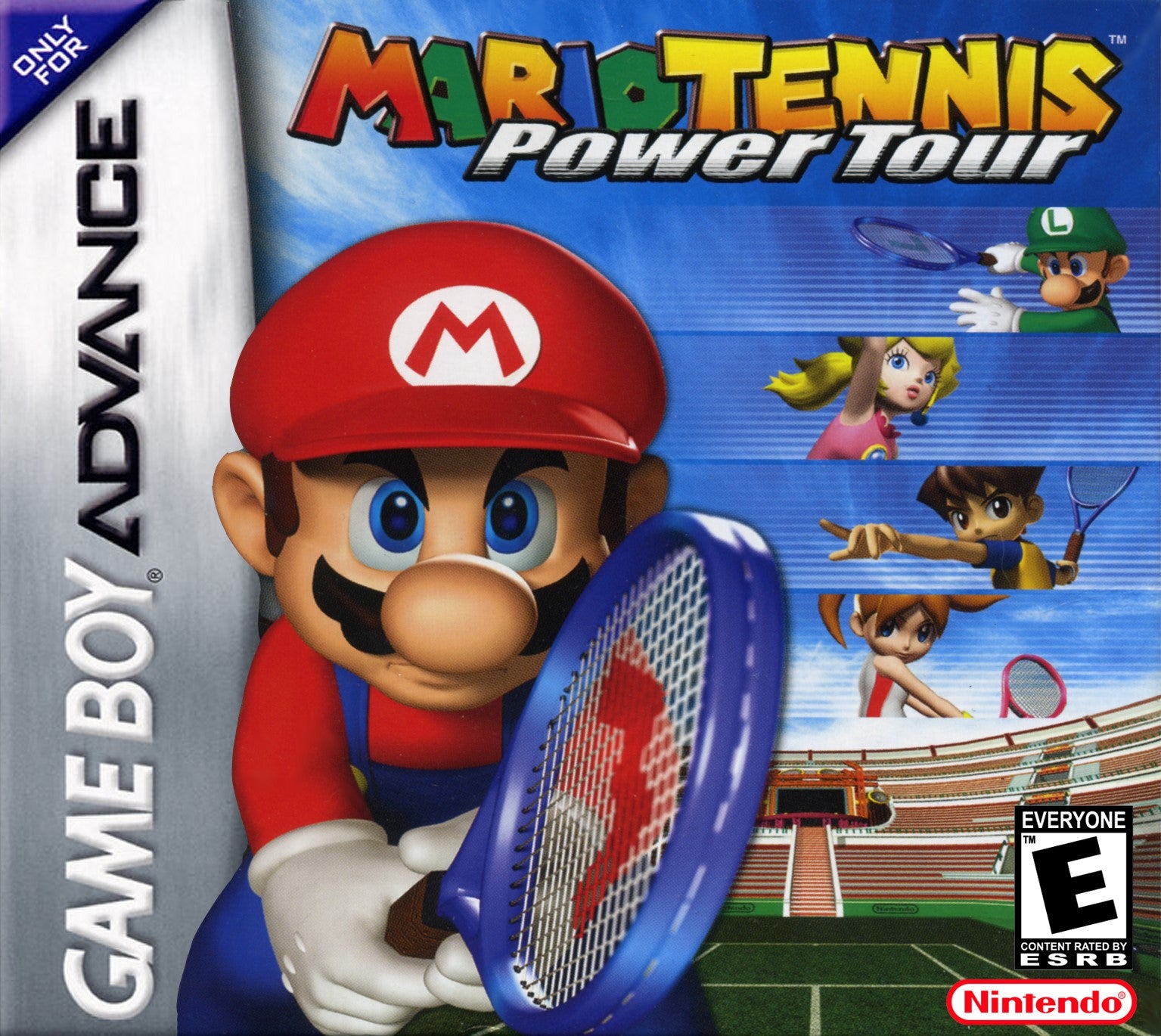 Mario Tennis Power Tour Game Boy Advance - Video Game - Used - CaveGamers