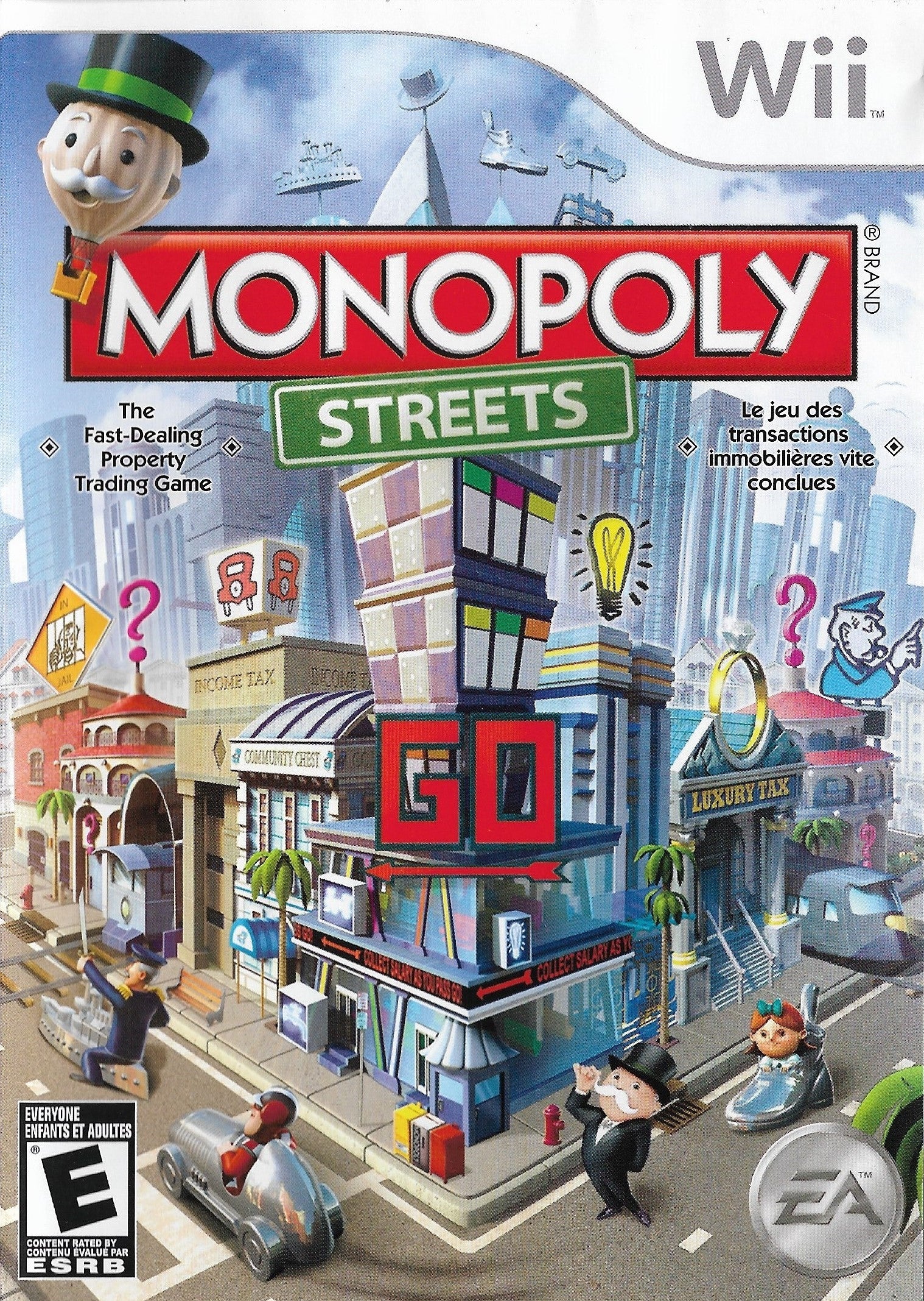 Monopoly Streets Wii - Video Game - Used - CaveGamers
