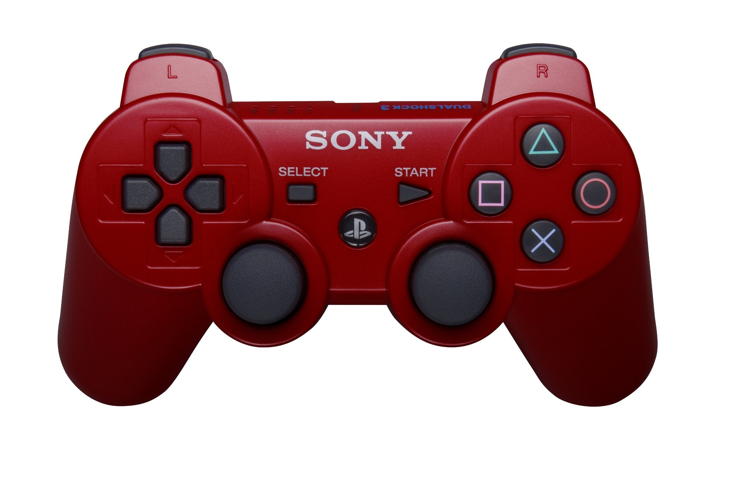 PlayStation 3 Dualshock 3 Wireless Controller - Red | PS3 | CaveGamers