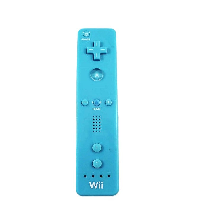 Wii Remote Controller (Non MotionPlus) - Blue - Video Game Accessory - Used - CaveGamers