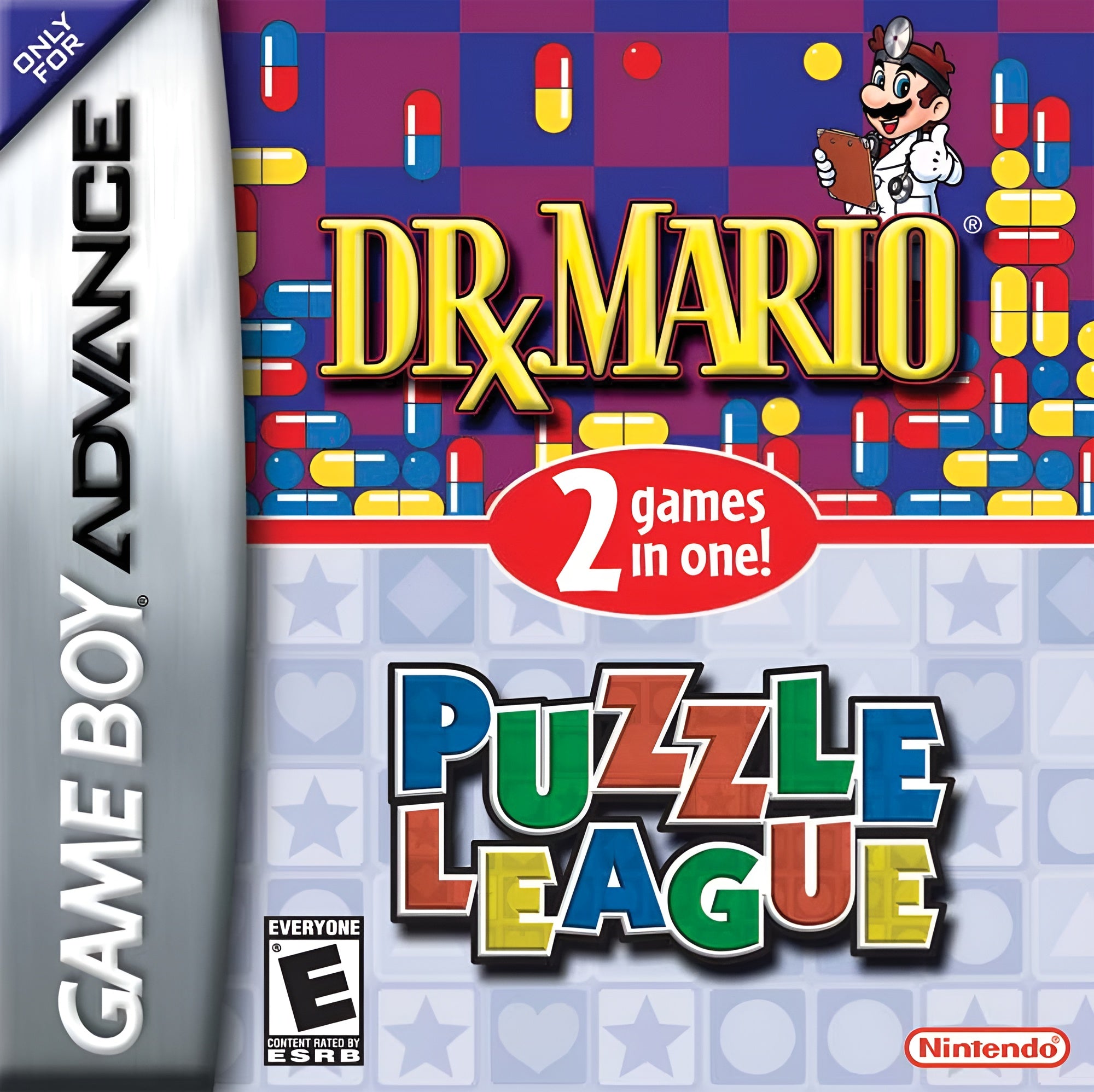 Dr. Mario and Puzzle League Game Boy Advance - Video Game - Used - CaveGamers