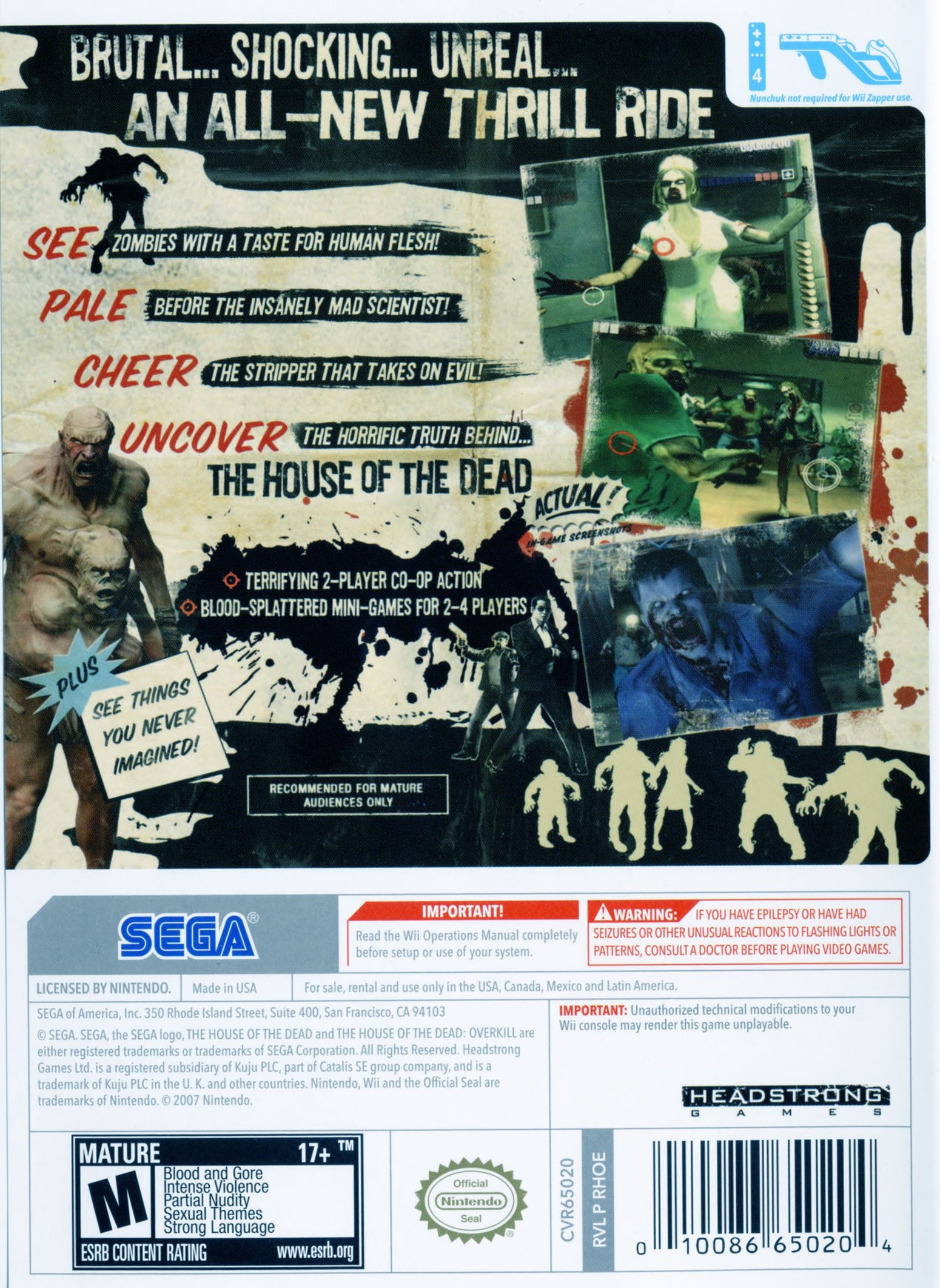 The House of the Dead: Overkill