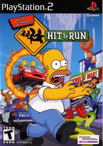 The Simpsons Hit and Run PS2 - Video Game - Used - CaveGamers