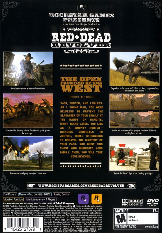 Red Dead Revolver PS2 - Video Game - Used - CaveGamers - Image 2