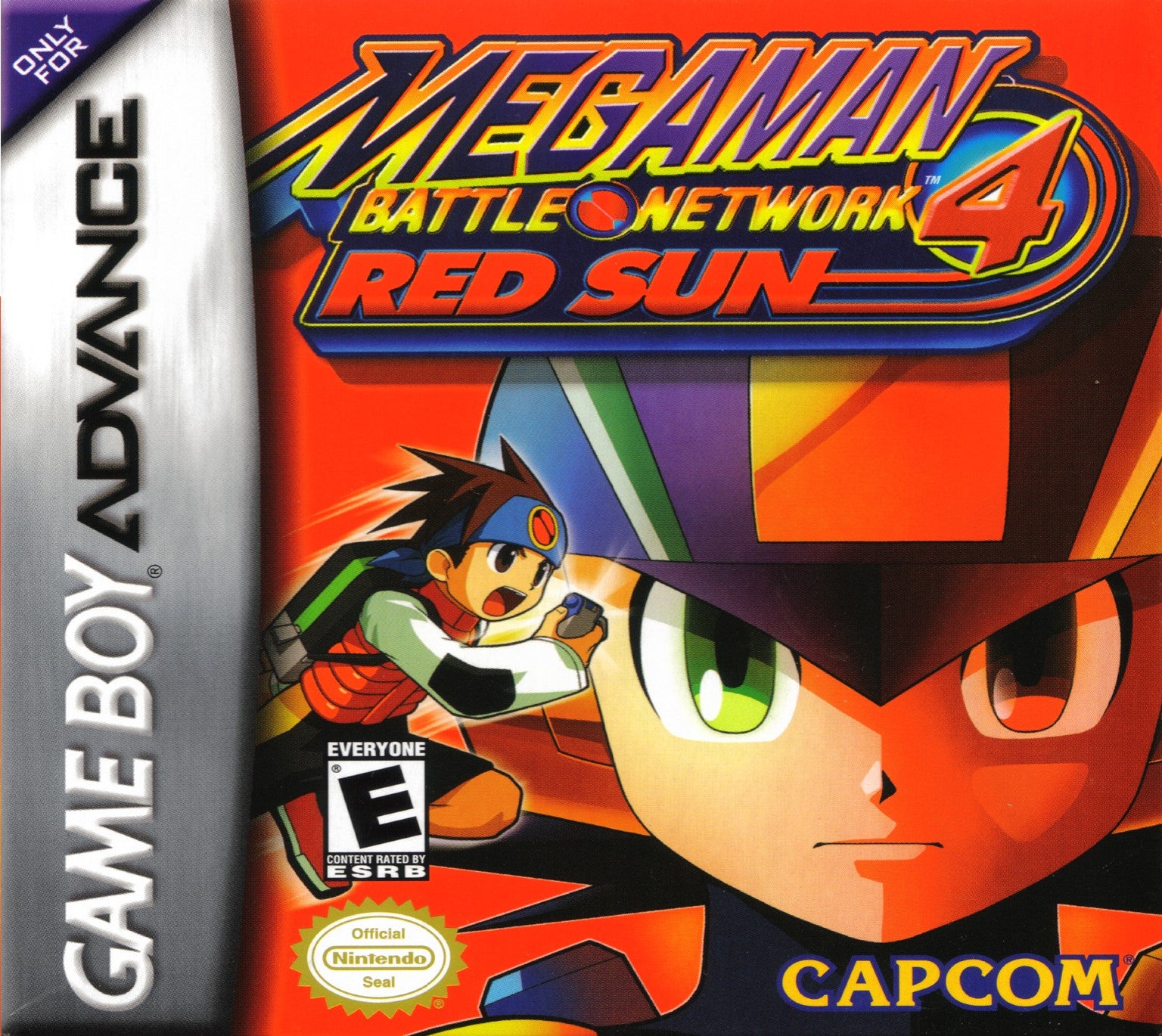 MegaMan Battle Network 4: Red Sun Game Boy Advance - Video Game - Used - CaveGamers