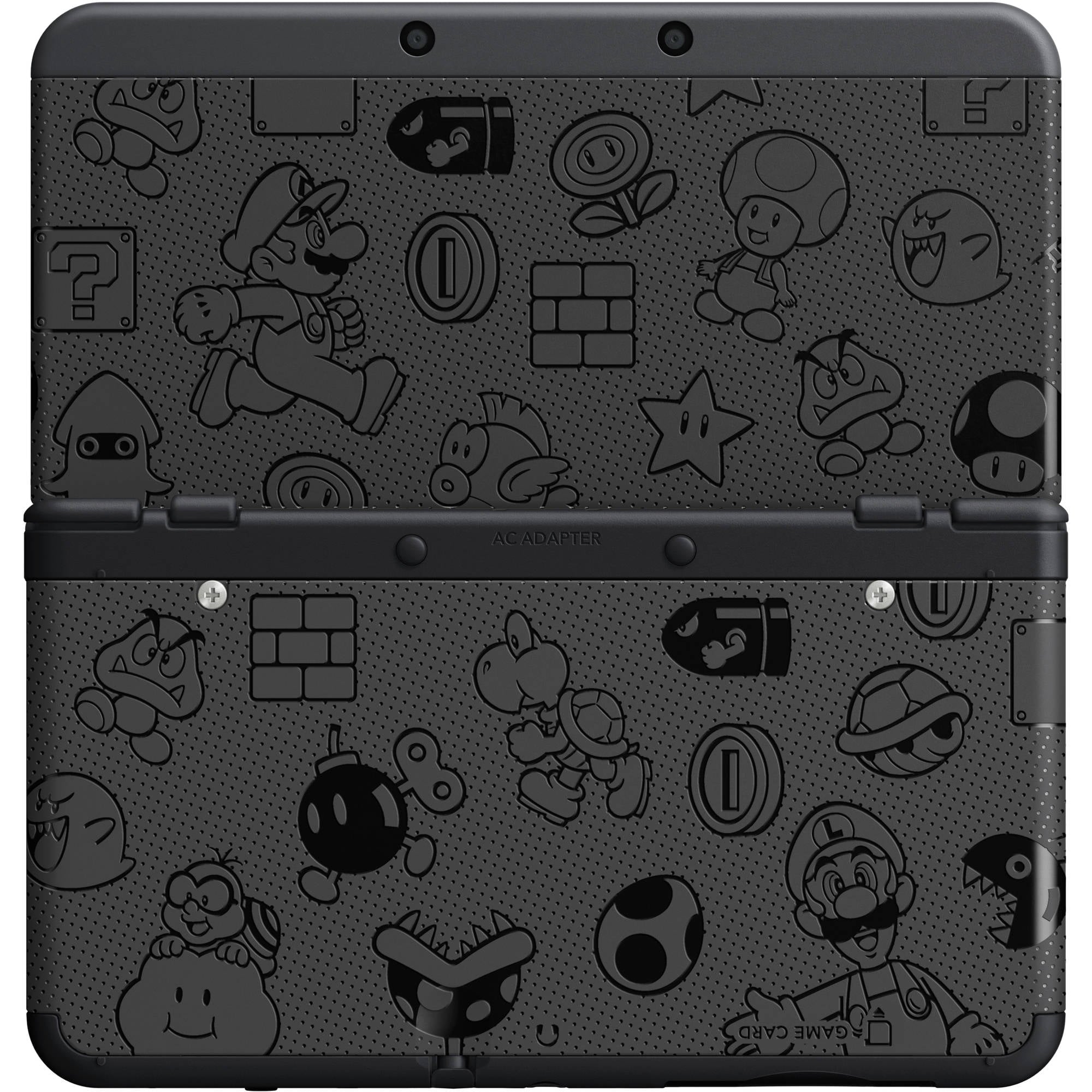 New Nintendo 3DS - Super Mario Black Edition - Video Game System - Used - CaveGamers - Image 2