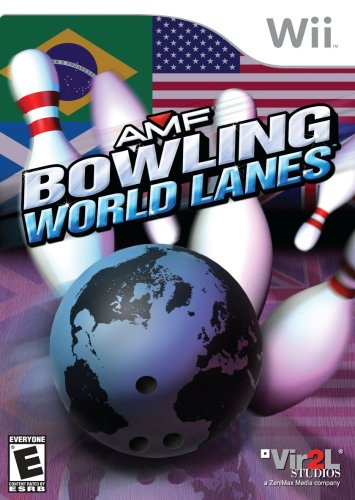 AMF Bowling World Lanes Wii - Video Game - Used - CaveGamers