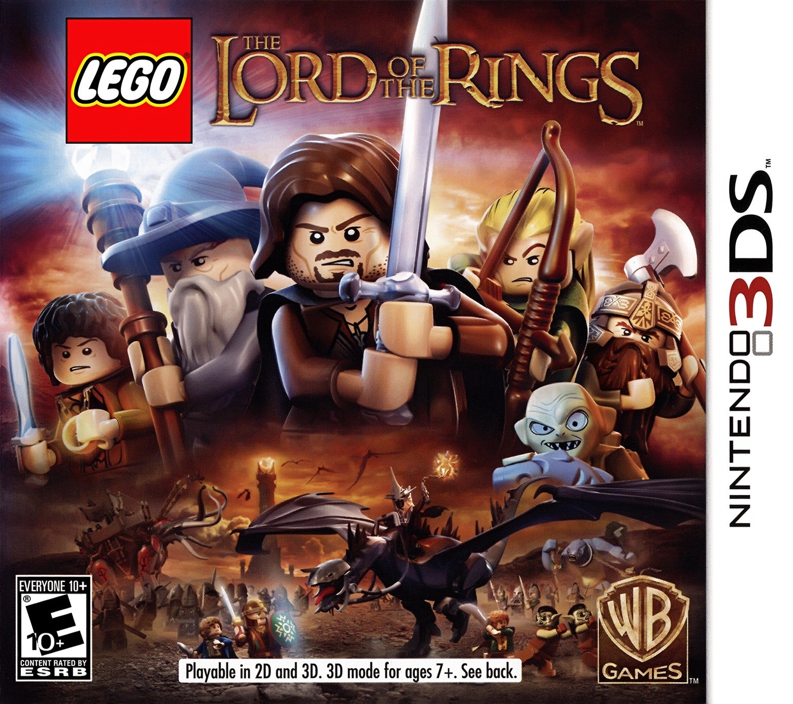 LEGO Lord of the Rings 3DS - Video Game - Used - CaveGamers