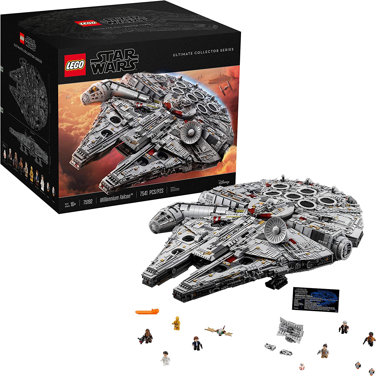 LEGO Star Wars Millennium Falcon 75192 Building Sets - Toys - New - CaveGamers