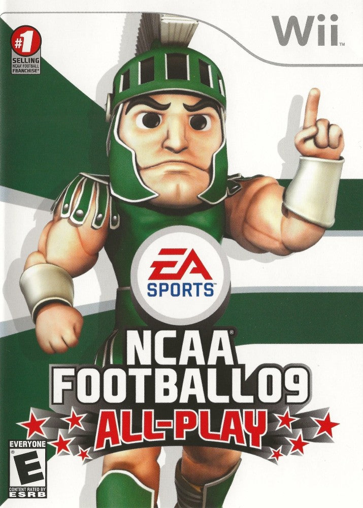 NCAA Football 09 All-Play Wii - Video Game - Used - CaveGamers