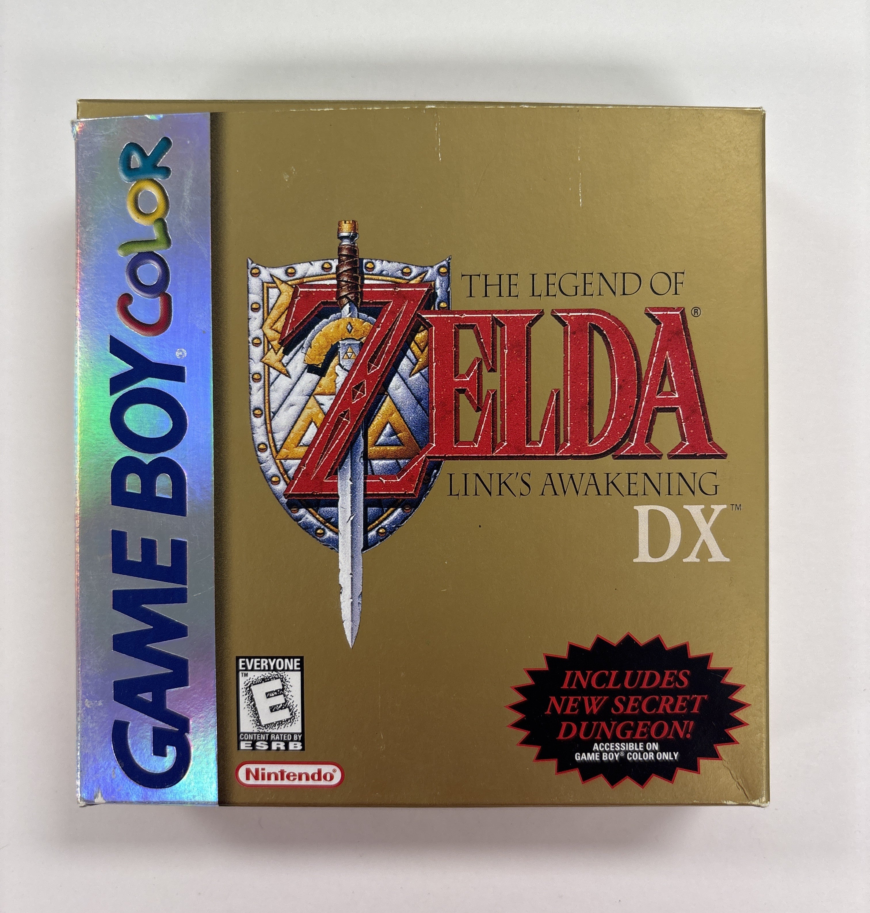 The Legend of Zelda: Link's Awakening DX - Game Boy Color Box & Manuals Only No Game