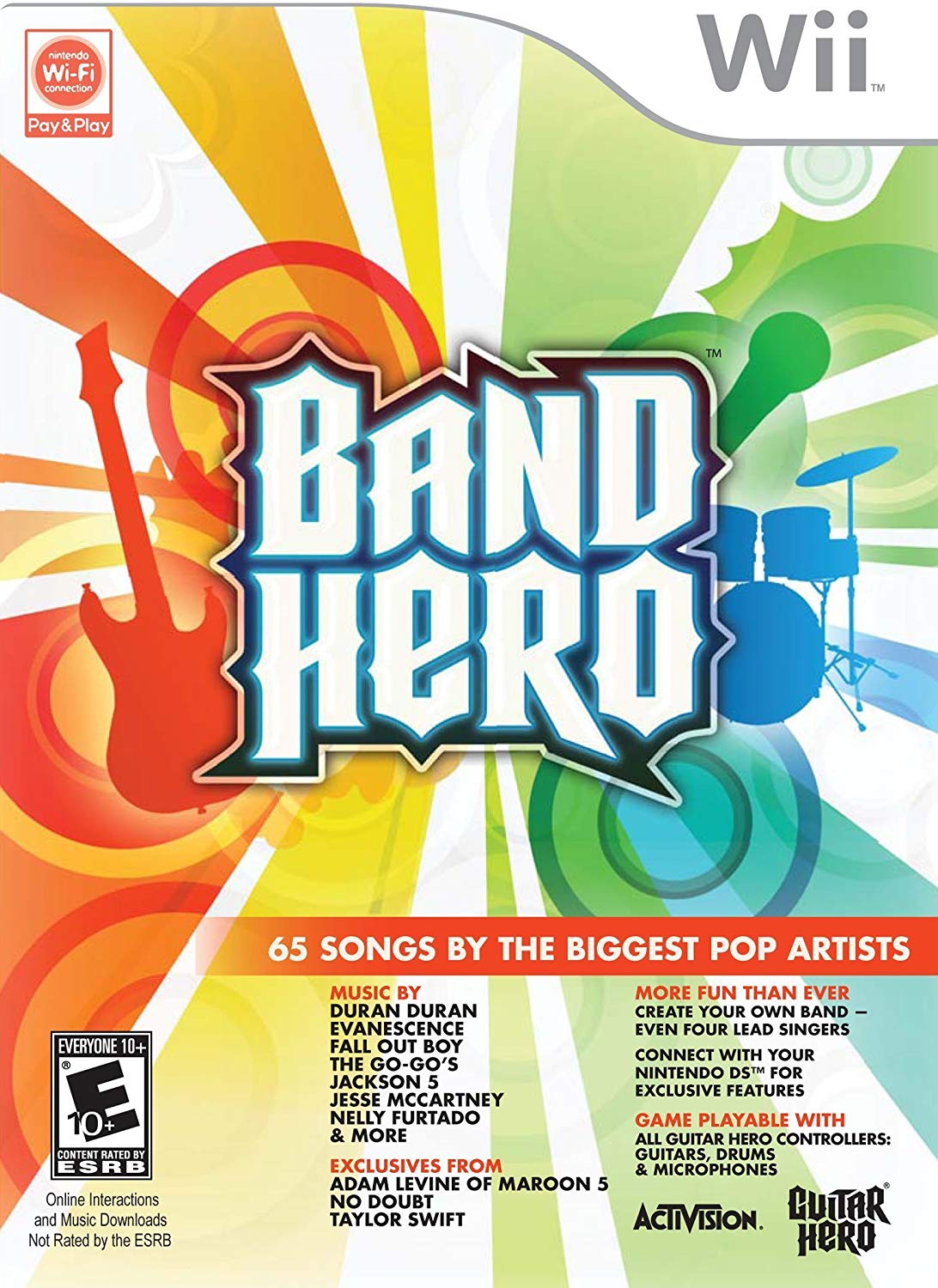 Band Hero Wii - Video Game - Used - CaveGamers