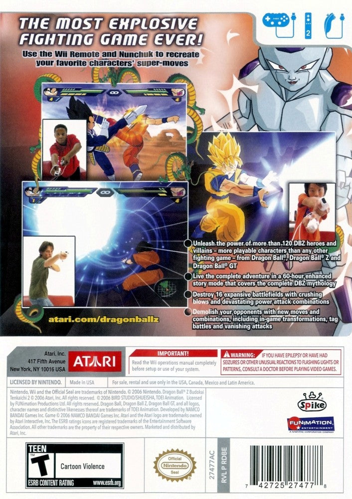 Dragonball Z Budokai Tenkaichi 2