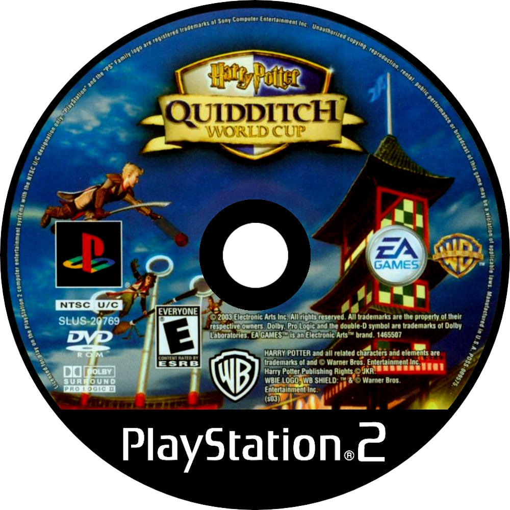 Harry Potter: Quidditch World Cup PS2 - Video Game - Used - CaveGamers - Image 3