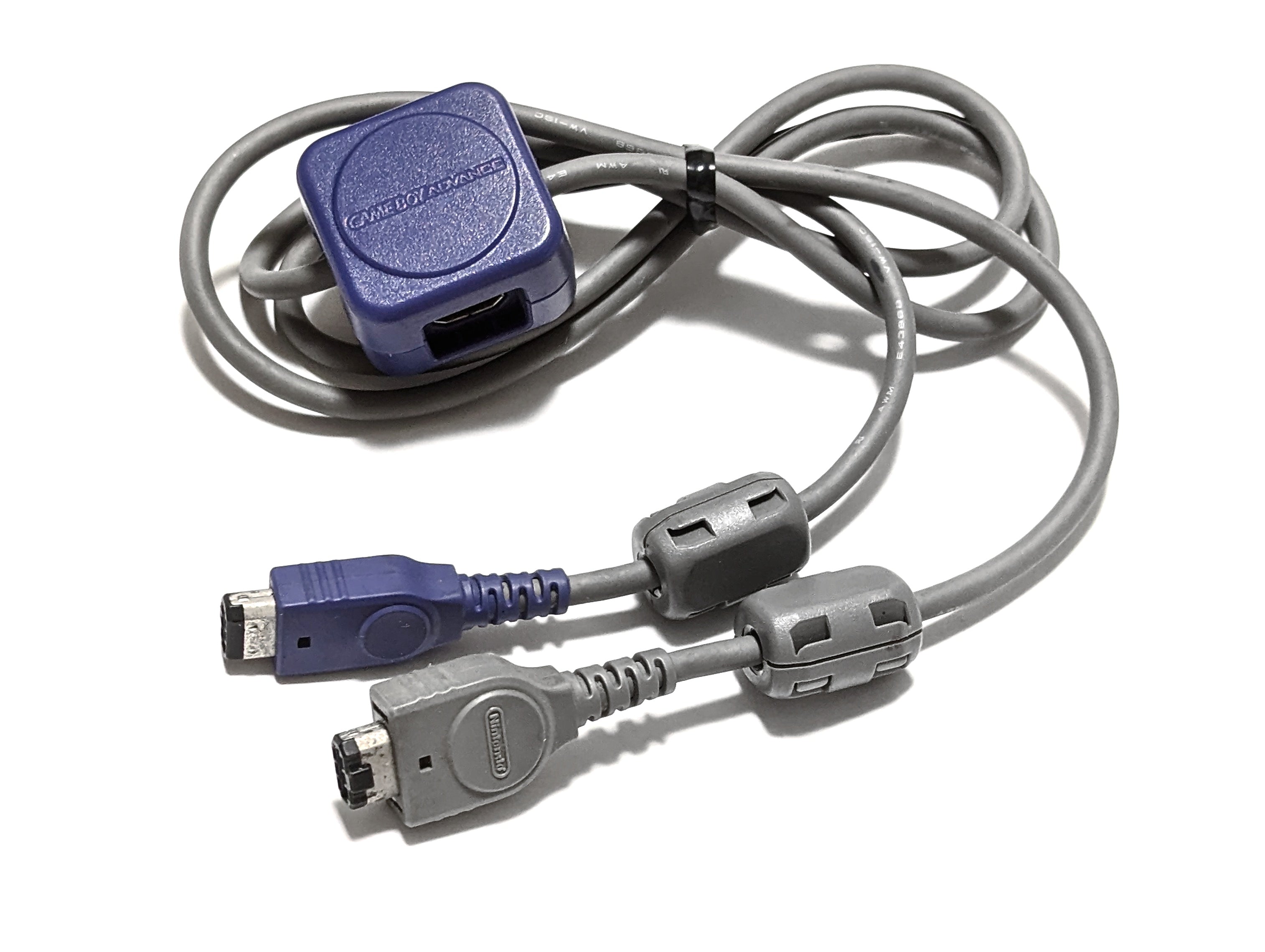Game Boy Advance OEM Link Cable - Grey/Purple - Video Game Accessory - Used - CaveGamers