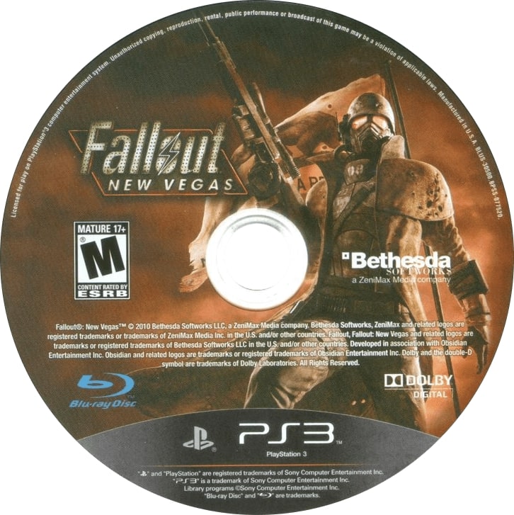 Fallout New Vegas PS3 - Video Game - Used - CaveGamers - Image 3