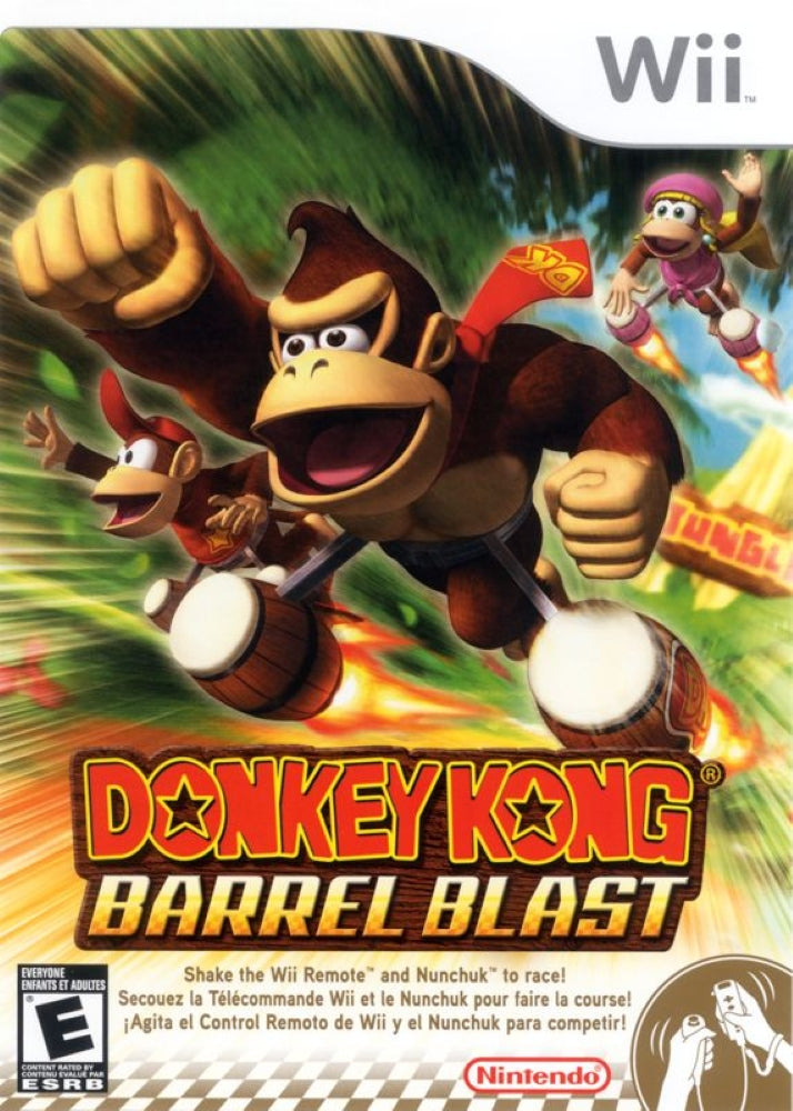 Donkey Kong: Barrel Blast Wii - Video Game - Used - CaveGamers