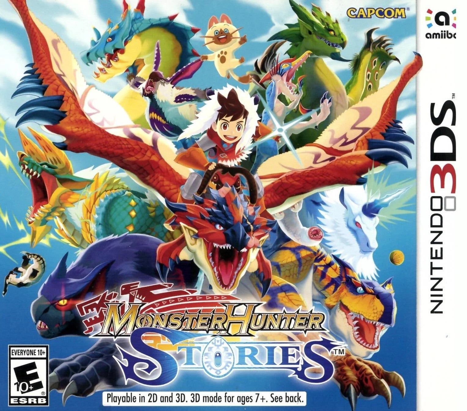 Monster Hunter Stories 3DS - Video Game - Used - CaveGamers