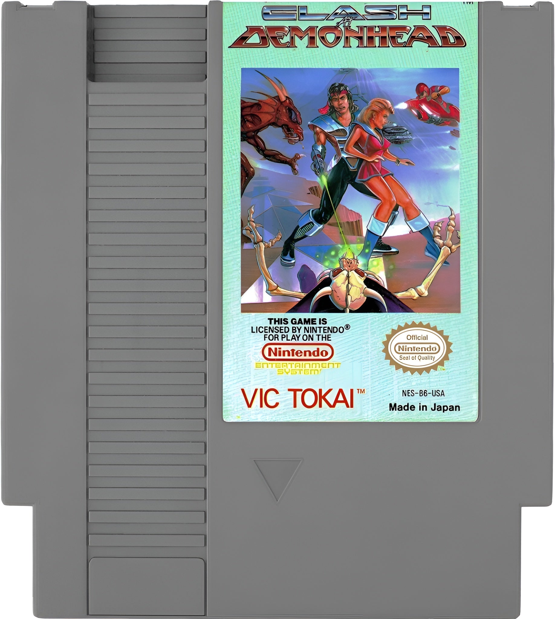 Clash at Demonhead NES - Video Game - Used - CaveGamers - Image 3