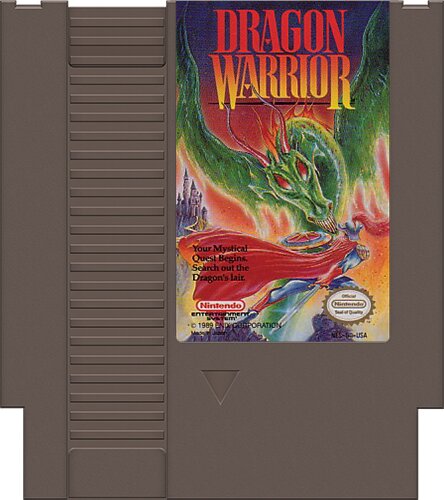 Dragon Warrior NES - Video Game - Used - CaveGamers - Image 3