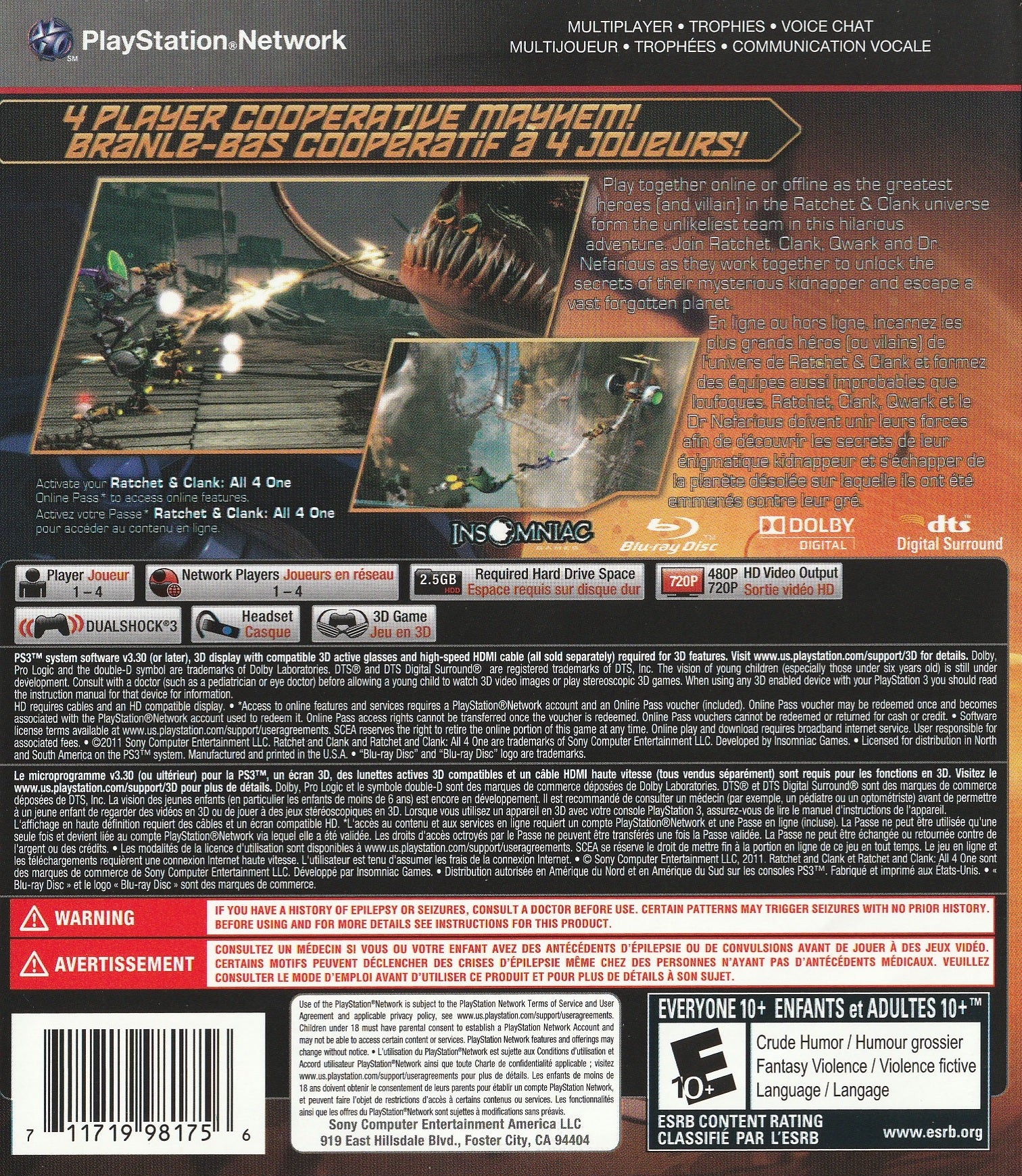 Ratchet & Clank: All 4 One