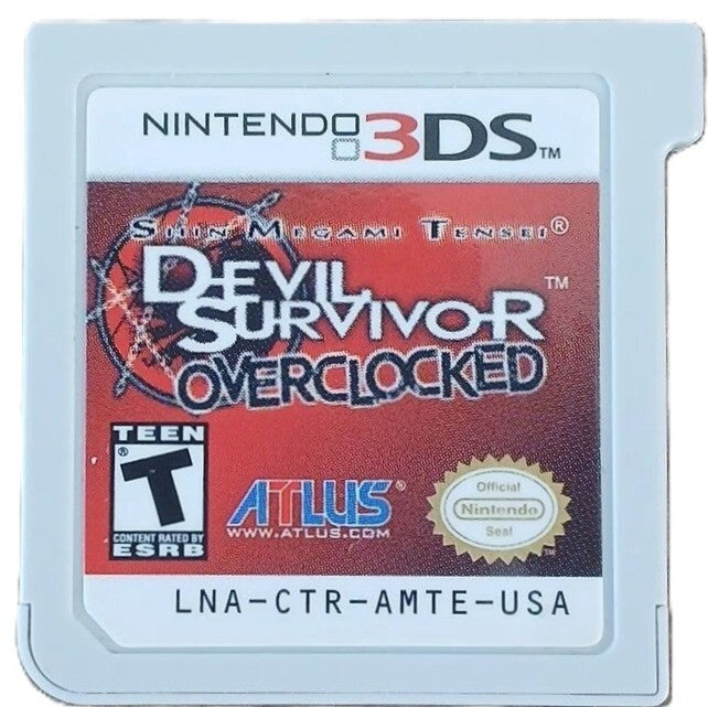 Shin Megami Tensei: Devil Survivor Overclocked 3DS - Video Game - Used - CaveGamers - Image 3