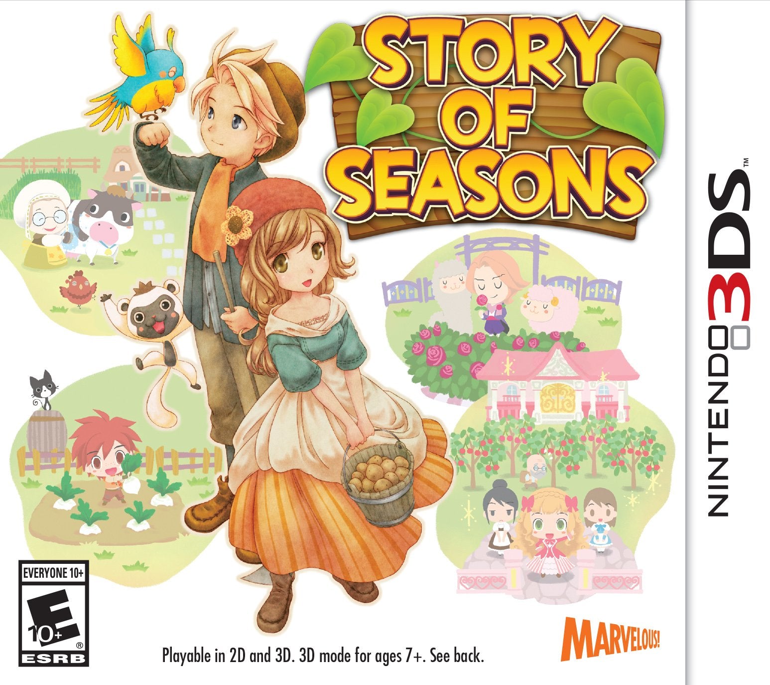 Story of Seasons 3DS - Video Game - Used - CaveGamers