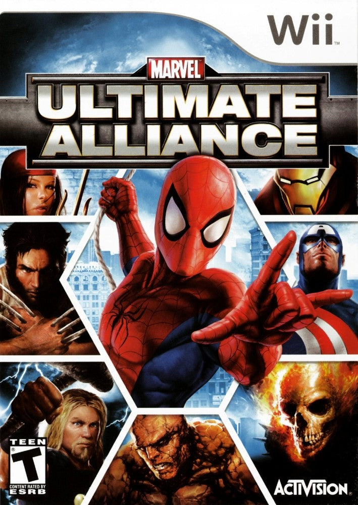 Marvel Ultimate Alliance Wii - Video Game - Used - CaveGamers