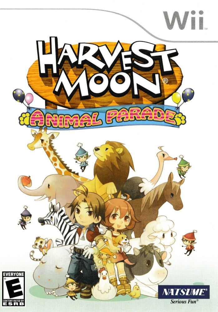 Harvest Moon: Animal Parade Wii - Video Game - Used - CaveGamers