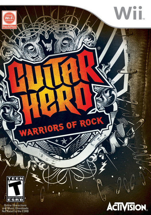 Guitar Hero: Warriors of Rock Wii - Video Game - Used - CaveGamers