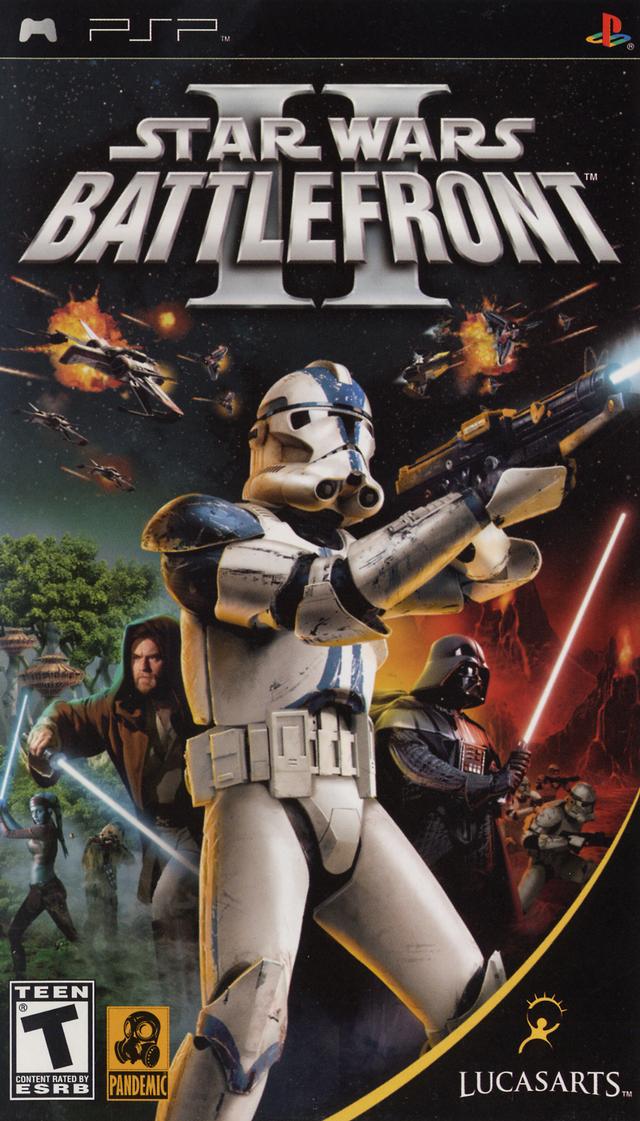 Star Wars Battlefront II PSP - Video Game - Used - CaveGamers