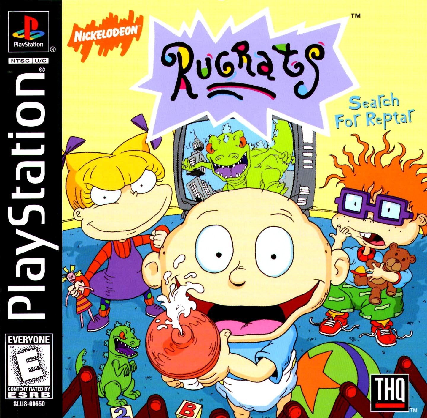 Rugrats Search for Reptar Playstation - Video Game - Used - CaveGamers