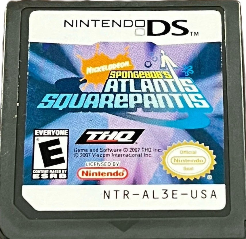Spongebob Squarepants: Atlantis Squarepantis DS - Video Game - Used - CaveGamers - Image 3