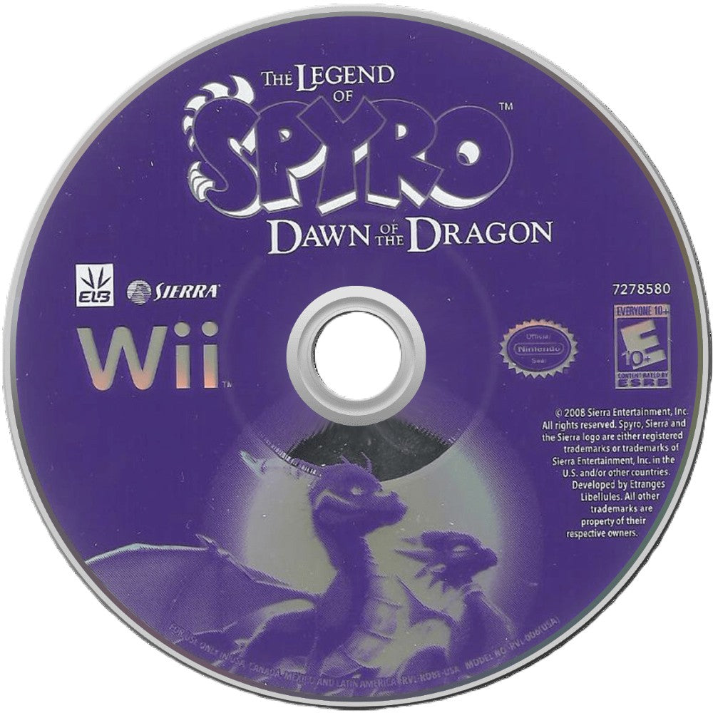 The Legend of Spyro: Dawn of the Dragon Wii - Video Game - Used - CaveGamers - Image 3